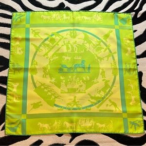 Hermes small scarf or pocket square